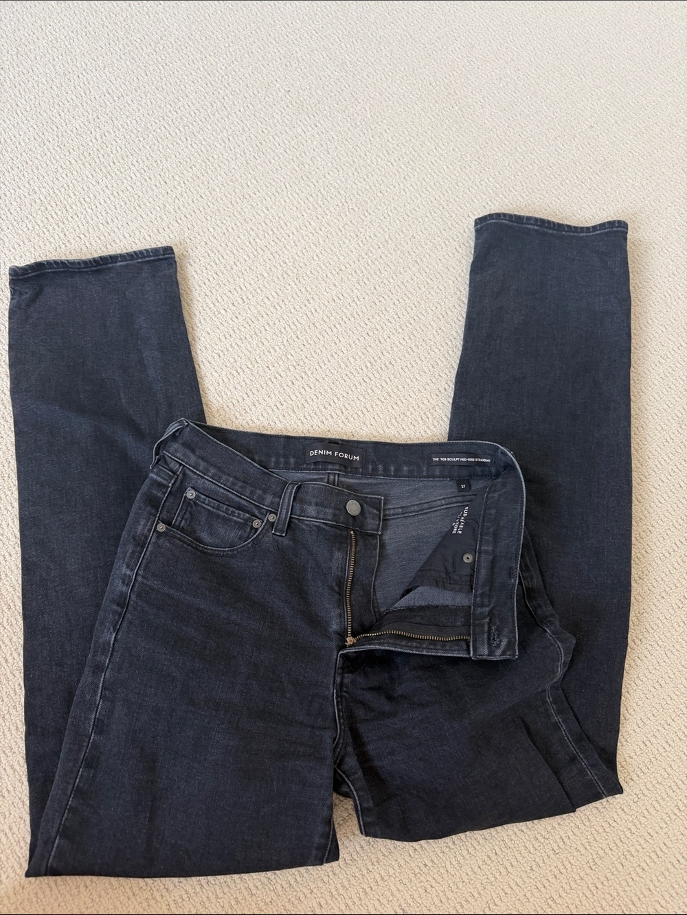 Denim Forum Women’s Black Slim Jeans